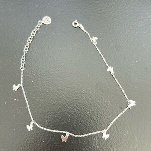 Gabrielle NEW Butterfly Charm anklet